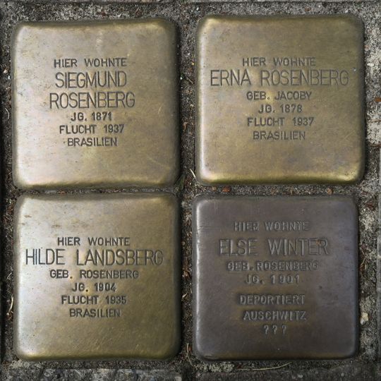 Stolperstein à la mémoire d’Else Winter