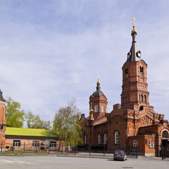 Saint Alexander Nevsky cathedral in Kurgan