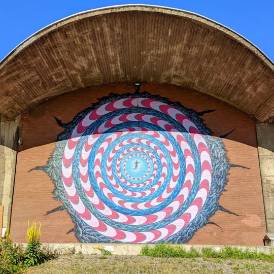 Wandmalerei, Kunstwerk