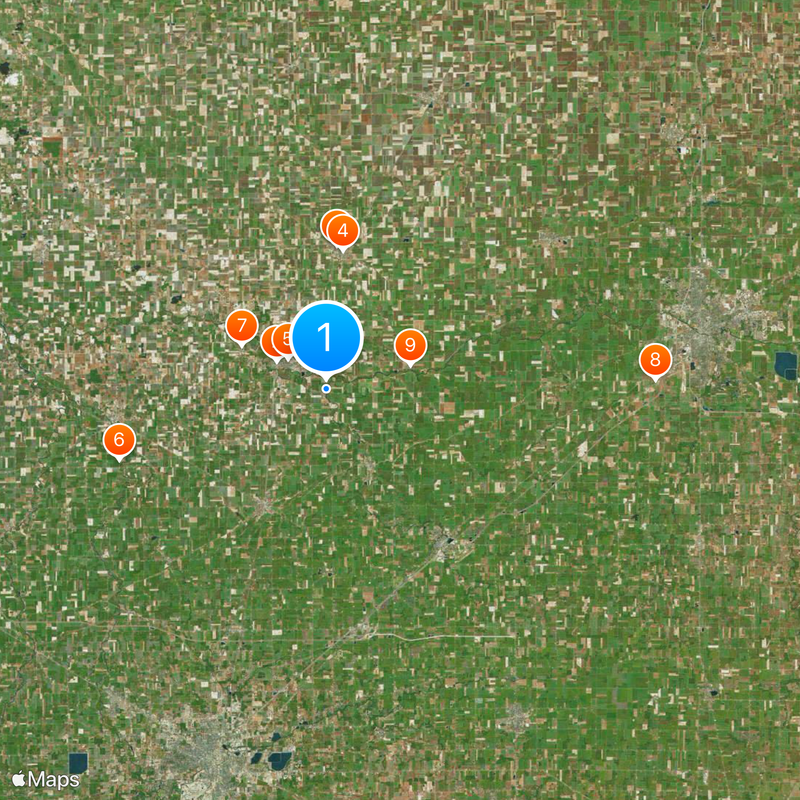Great Black Swamp Map