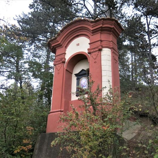 Kaplička VII. zastavení křížové cesty v Liběchově