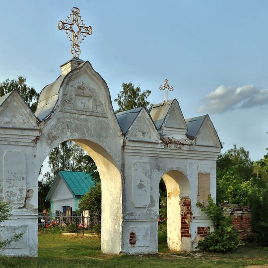 Ограда с воротами