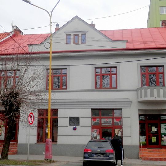 1904-1945, právnik, národovec, dom pamätný