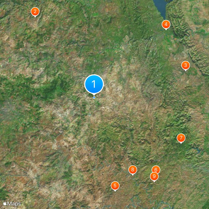 Nongoma Map