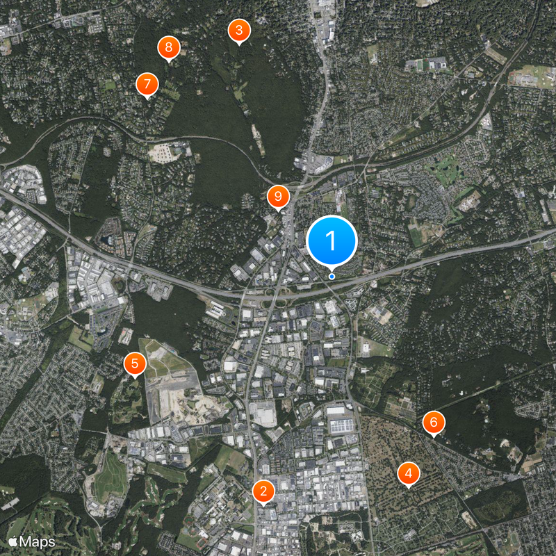 Melville Map