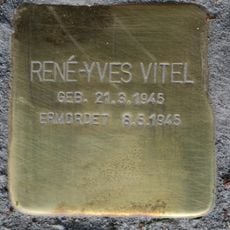 Stolperstein für René-Yves Vitel