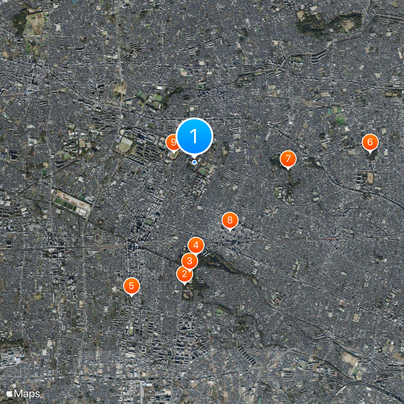 Seikei Academy Map