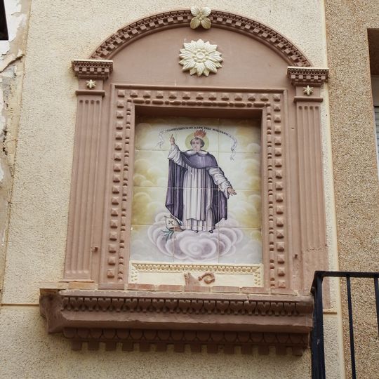 Ceramic panel of Saint Vincent Ferrer
