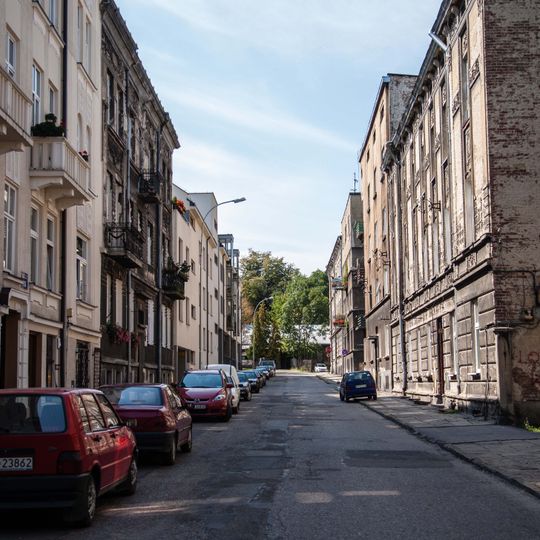 Zabudowa ulicy Moniuszki w Przemyślu