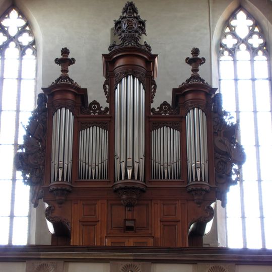 Jean-André Silbermann pipe organ