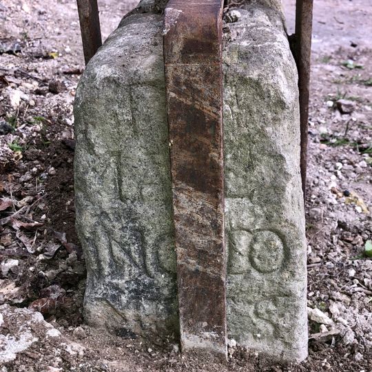 Milestone on Pilgrim's Way