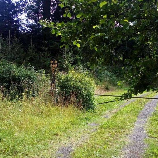 Kříž u Staňkova Mlýna východně od Zhoře