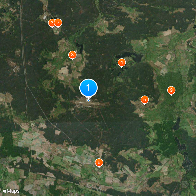 Tropical Islands Mapa