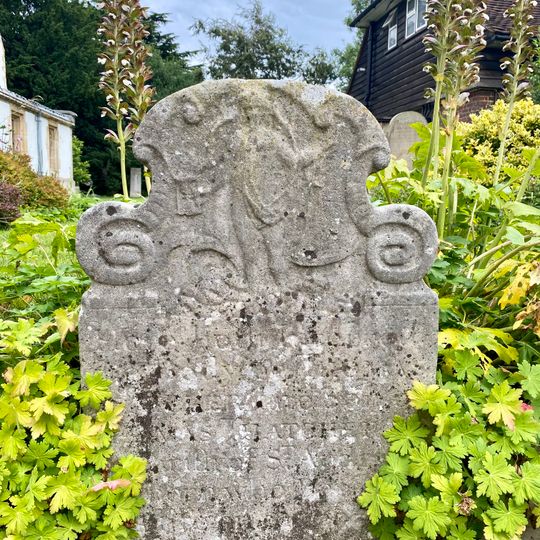 Headstone Of Thomas Thatcher In St Marys Churchyard