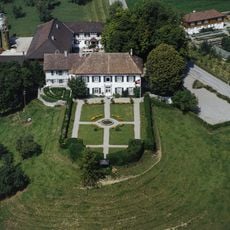 Heidelberg castle with annexes (tenant's house, barn, stable)