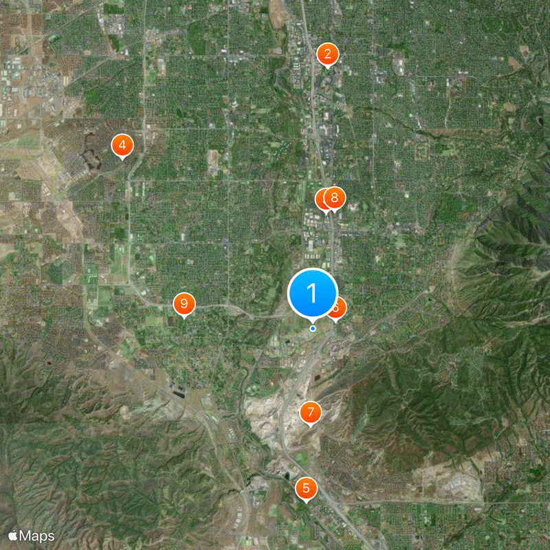 Utah State Prison Map