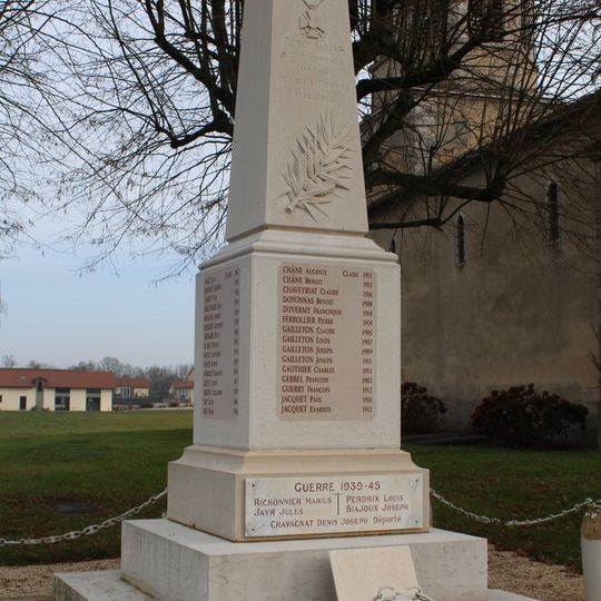 War memorial of Condeissiat