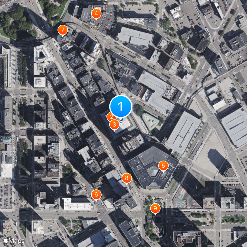 Neighborhoods in Detroit Map