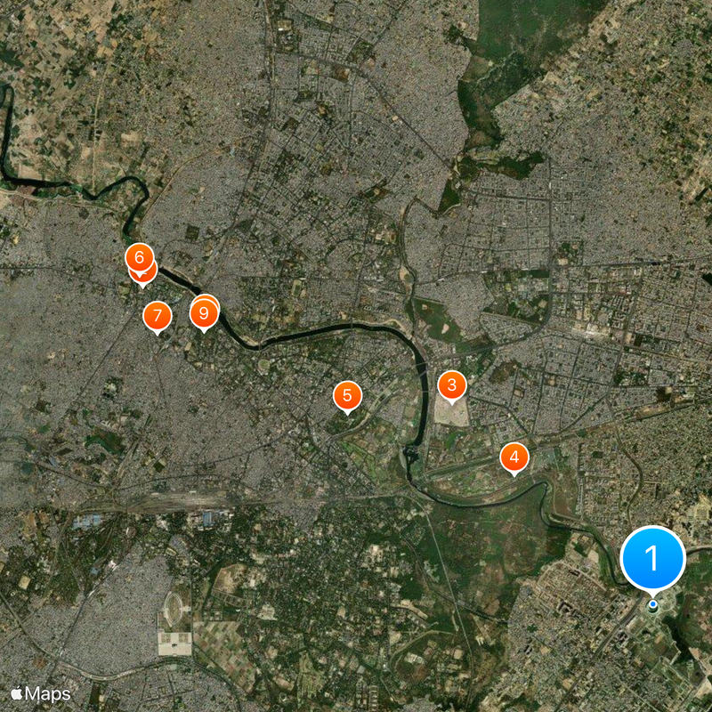 Ekana Cricket Stadium Map