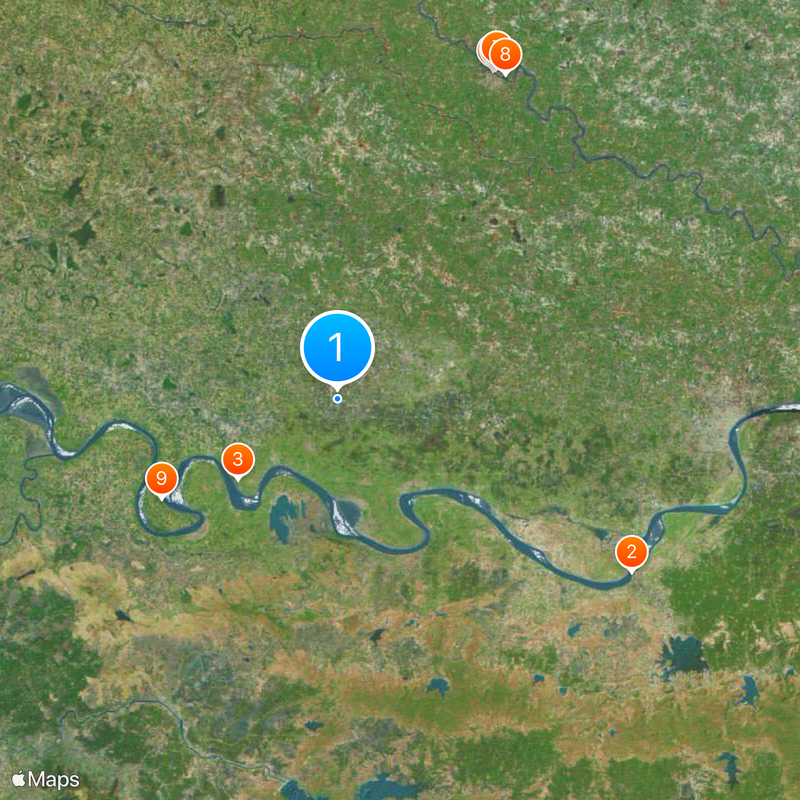 Distretto di Sant Ravidas Nagar Mappa