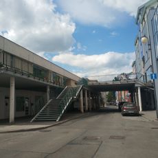 Lávka přes Čechovu ulici v Písku