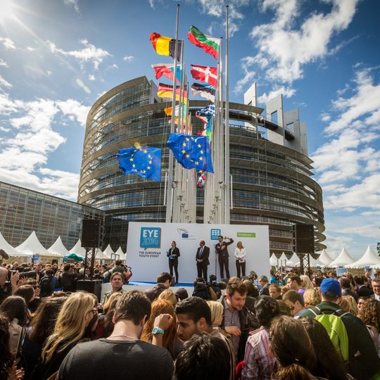 Seat of the European Parliament in Strasbourg