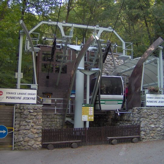 Lanovka Punkevní jeskyně - Macocha