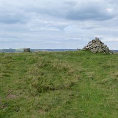 Bowl barrow on Longstone Moor