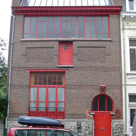 Woning en atelier van de schilder Emile Fabry