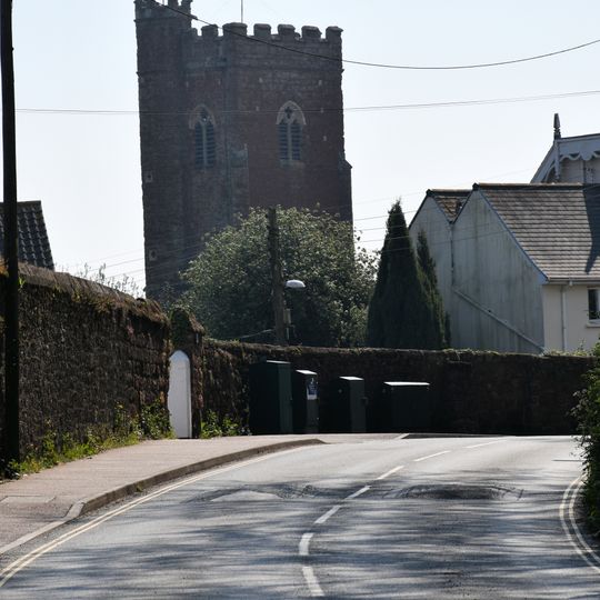 Garden Wall To The North-West Of The Manor