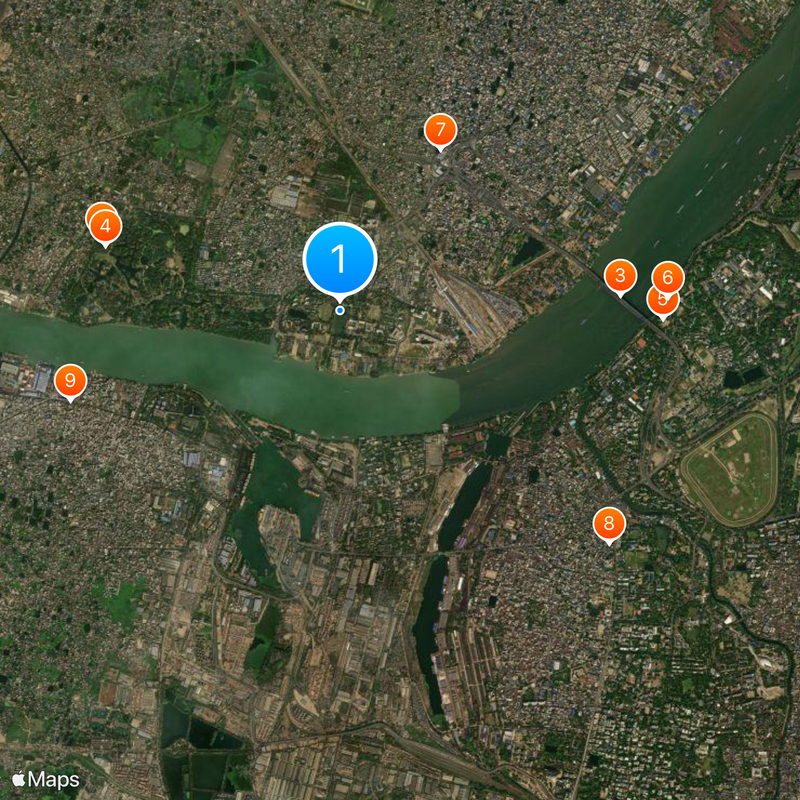 Indian Institute of Engineering Science and Technology, Shibpur Map