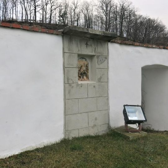 Kaplička VII. zastavení křížové cesty v Bílém Kostele nad Nisou