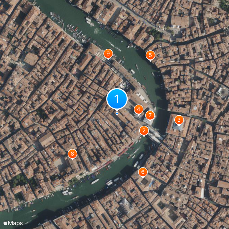 Rialto Map
