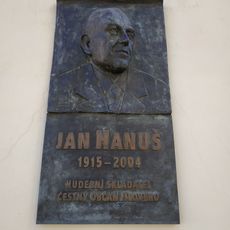 Plaque of Jan Hanuš