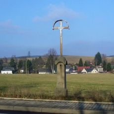 Kříž v ulici Edvarda Beneše v Šluknově