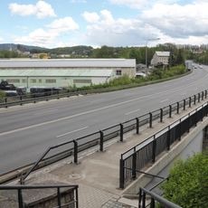 Bridge of road I/35 over Koškova street in Turnov