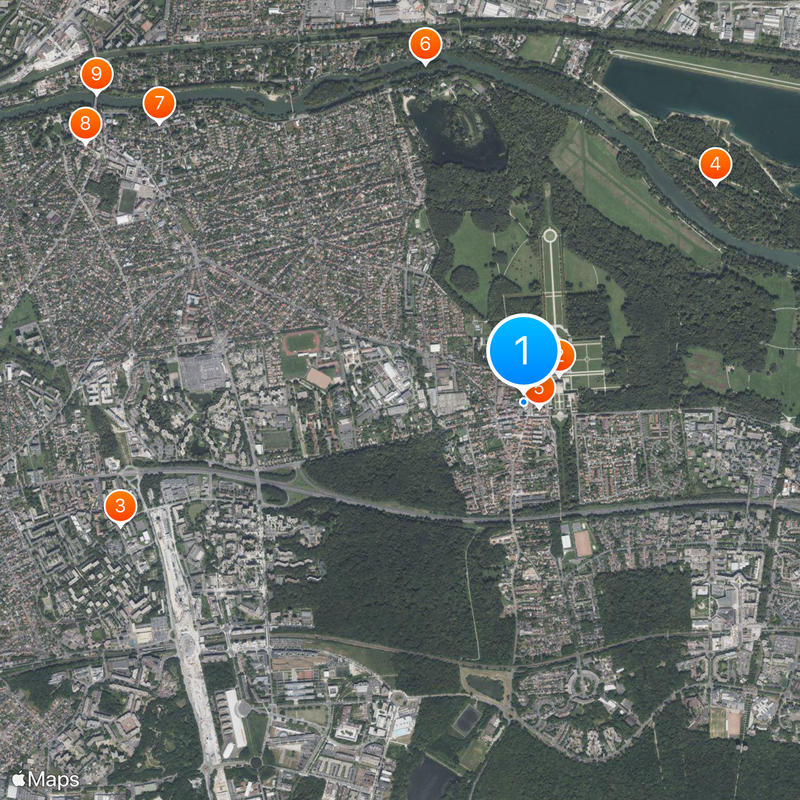 Champs-sur-Marne Mapa