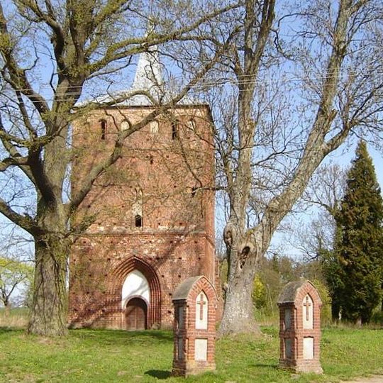 Ruina kościoła w Cieszyniu