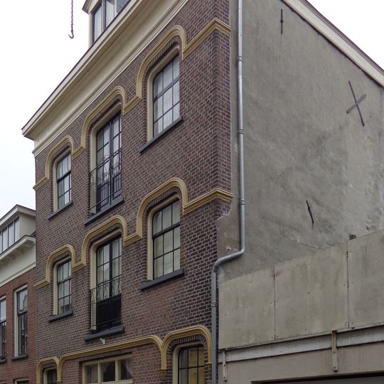 Pand met restanten van de middeleeuwse stadsmuur