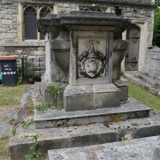 Tomb Of Bishop Robert Lowth, Due East Of Vestry
