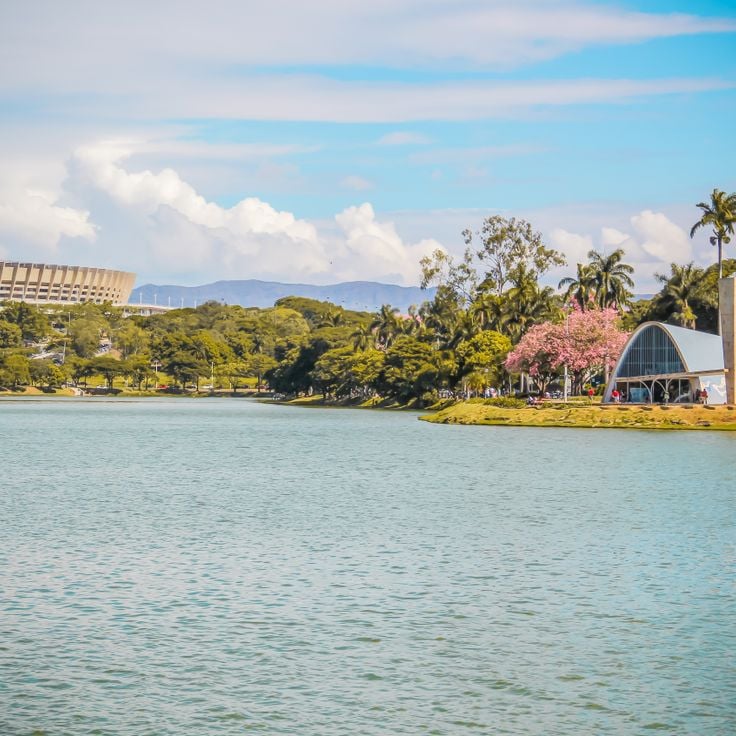 Ensemble moderne de Pampulha