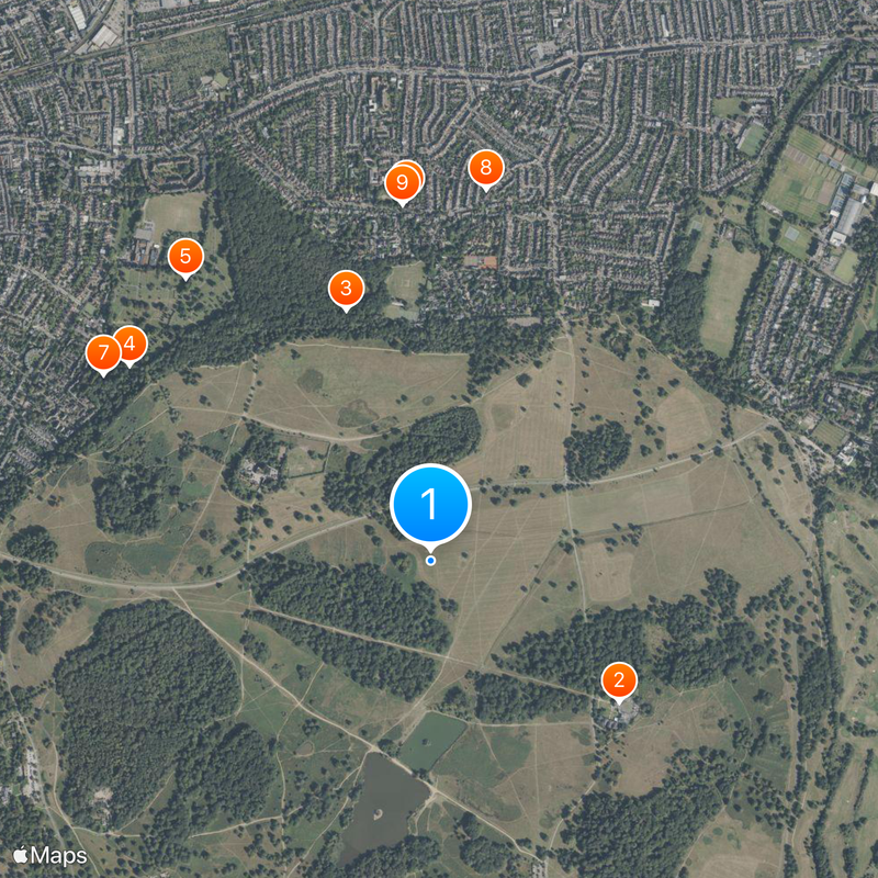 Parque Richmond Mapa