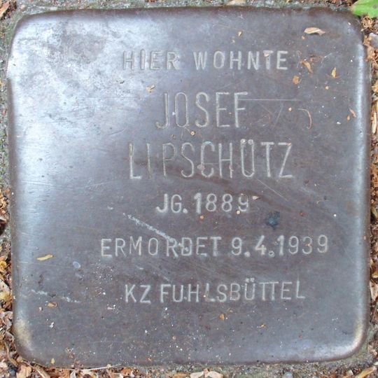 Stolperstein für Josef Lipschütz