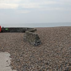 Groyne On Beach At Bottom Of East Street