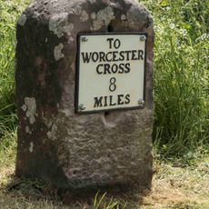 Milestone, Priestfield, 2 Miles NE of Hanley Swan