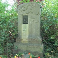 Grabstätte Axel Fintelmann auf dem Städtischen Zentralfriedhof Gudrunstraße