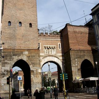 Medieval walls of Milan