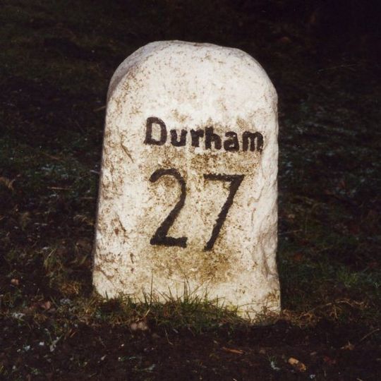 Milepost Opposite East End Of Bowes Gate Cottages