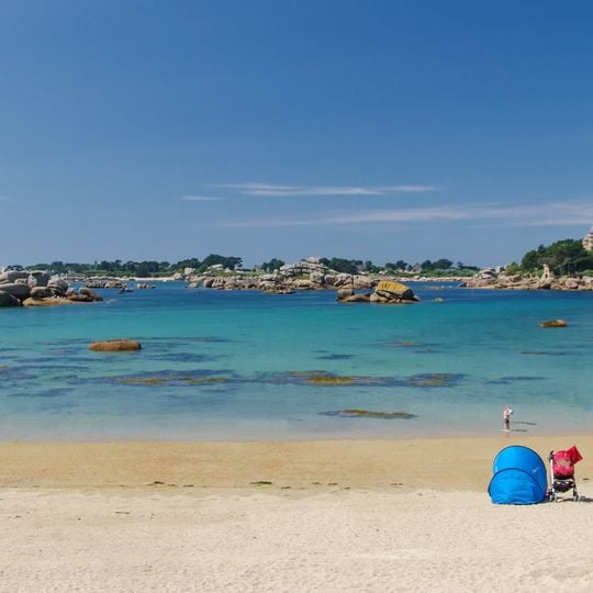 Plage Saint-Guirec
