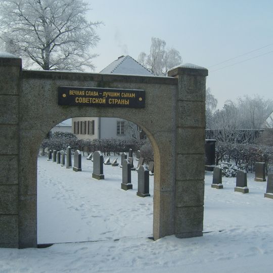 Soviet memorial cemetery